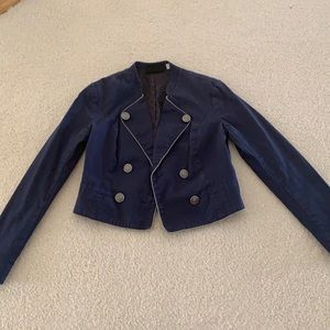 Vintage blue blazer